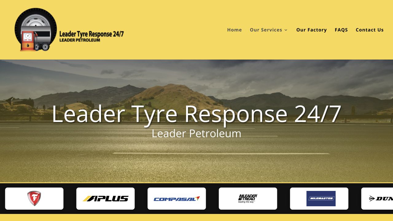 Current Leader247 homepage with clearer service routes